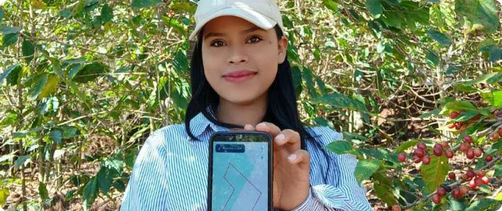 Grupo de técnicos revisando información en campo